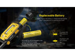 Nitecore NWL20 Rechargeable COB Mechanics Flashlight 600 Lumens Black