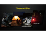 Nitecore NWL20 Rechargeable COB Mechanics Flashlight 600 Lumens Black