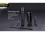 Nitecore P10 v2 CREE XP-L2 V6 LED Compact EDC Flashlight White 1100 Lumens Black
