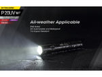 Nitecore P20UV V2 CREE XP-L2 V6 LED Flashlight 18650 White 1000 Lumens Black