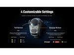 Nitecore P27iX 5000 Lumen 21700 Li-Ion Rechargeable LED Customizable Tactical Flashlight w/ Multi-Beam Modes Black P27iX
