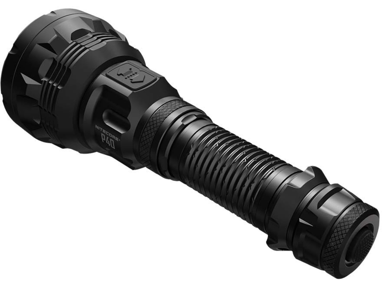 Nitecore P40 3171 Yards Ultra Long Throwing USB-C Rechargeable 2000 Lumens LED Flashlight Black
