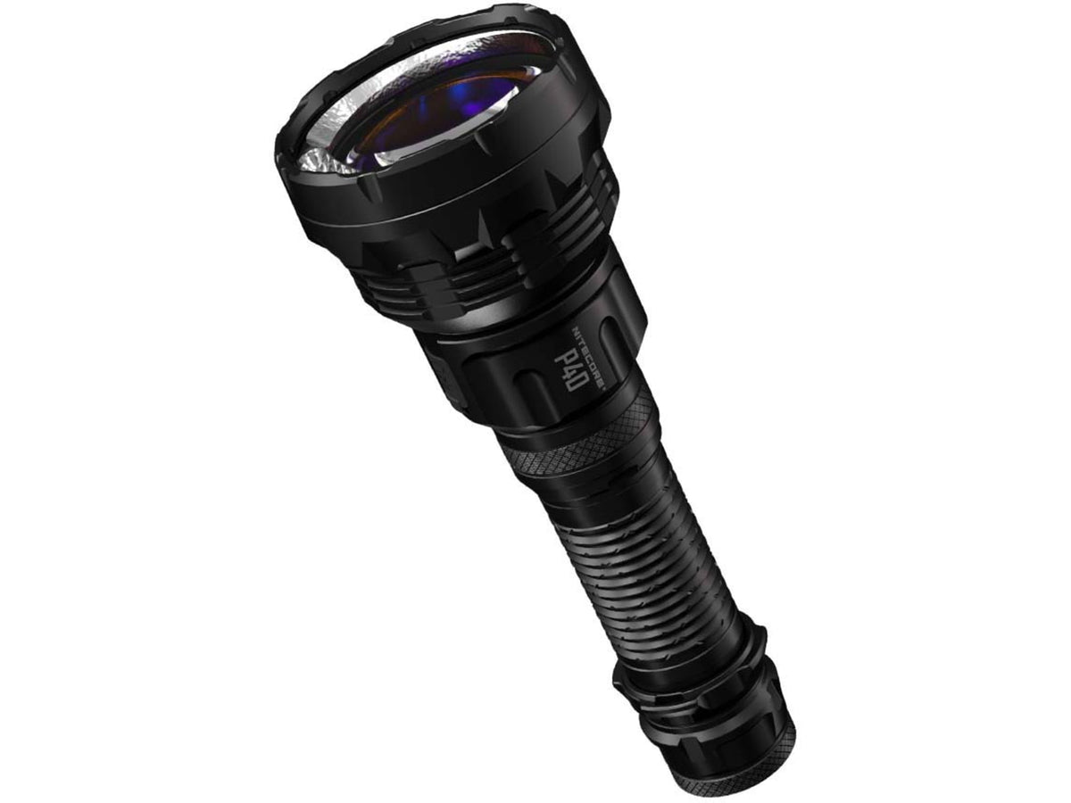 Nitecore P40 3171 Yards Ultra Long Throwing USB-C Rechargeable 2000 Lumens LED Flashlight Black