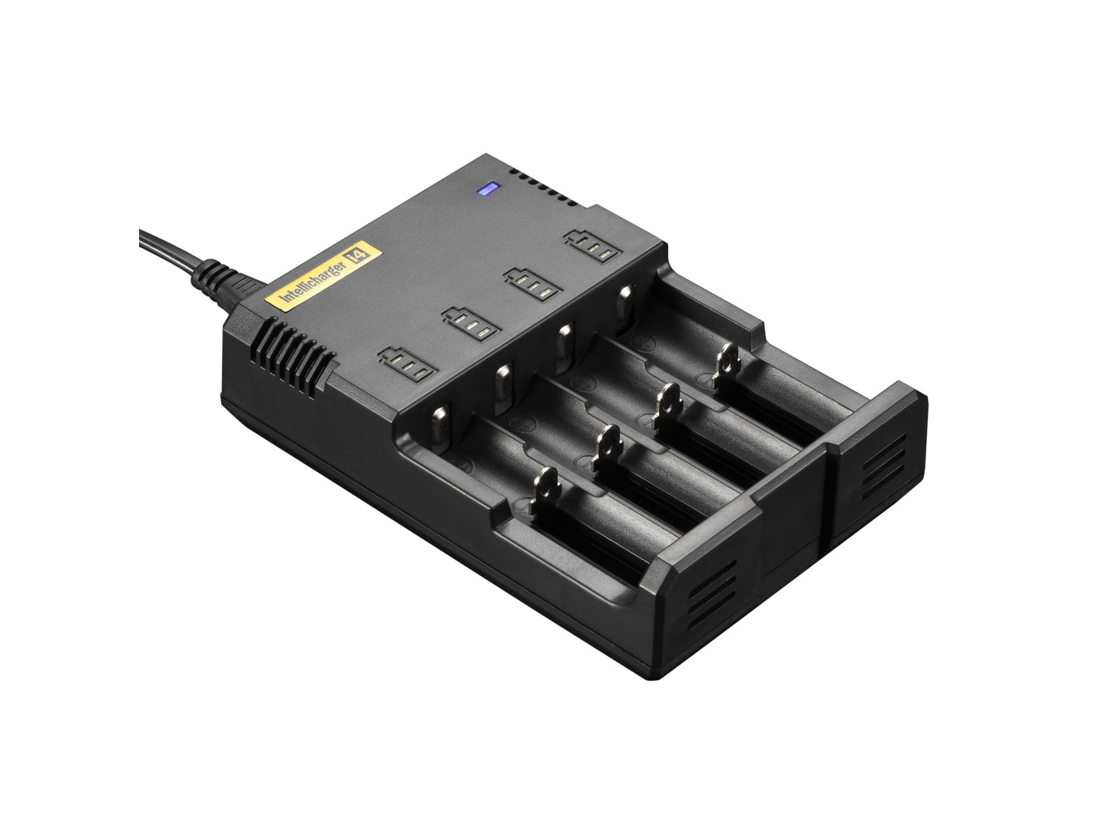 Nitecore Sysmax Intellicharge i4 Li-Ion Ni-Cd Ni-MH 4-Channel Smart Battery Charger SMX-INTELLICHARGE-I4