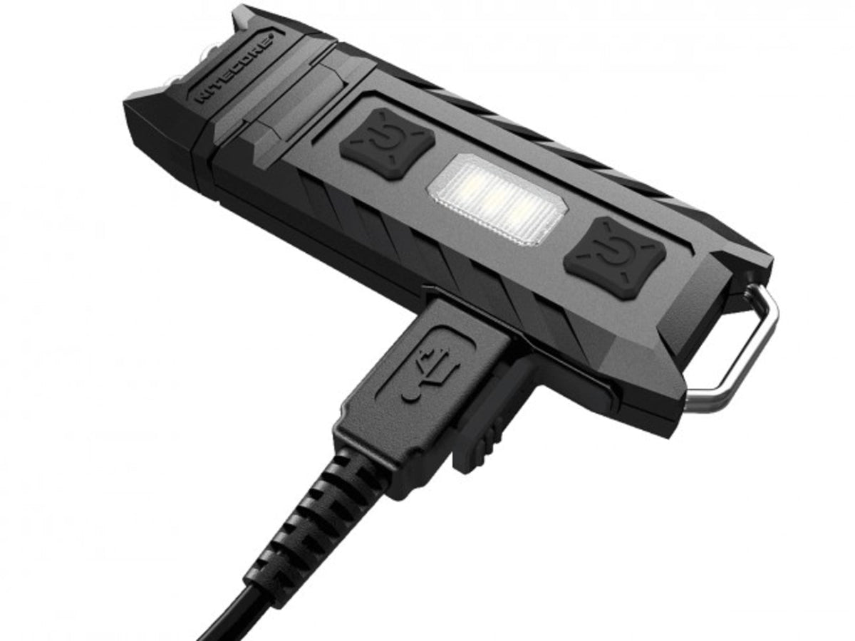 Nitecore THUMB LEO White & UV Keychain Light White/UV 45 Lumens Black 6952506402298