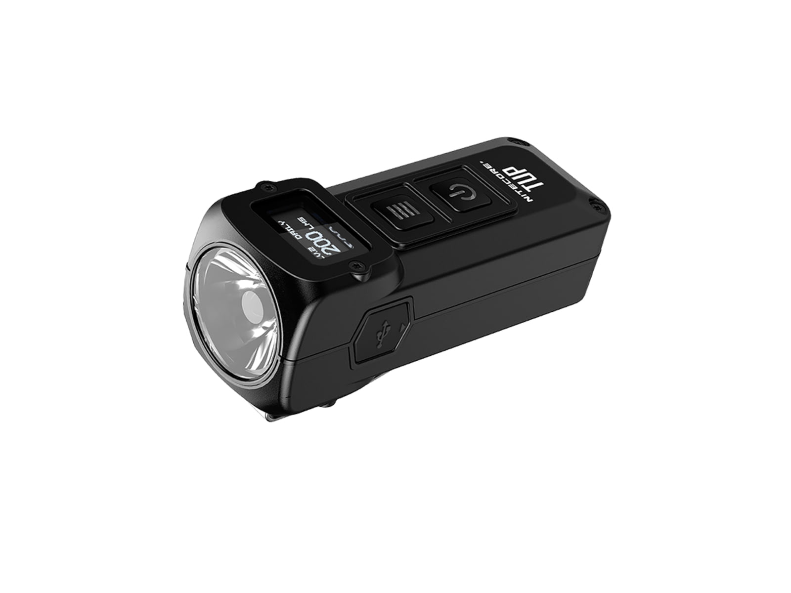 Nitecore TUP CREE XP-L HD V6 Rechargeable EDC Flashlight White 1000 Lumens Black 6952506404940