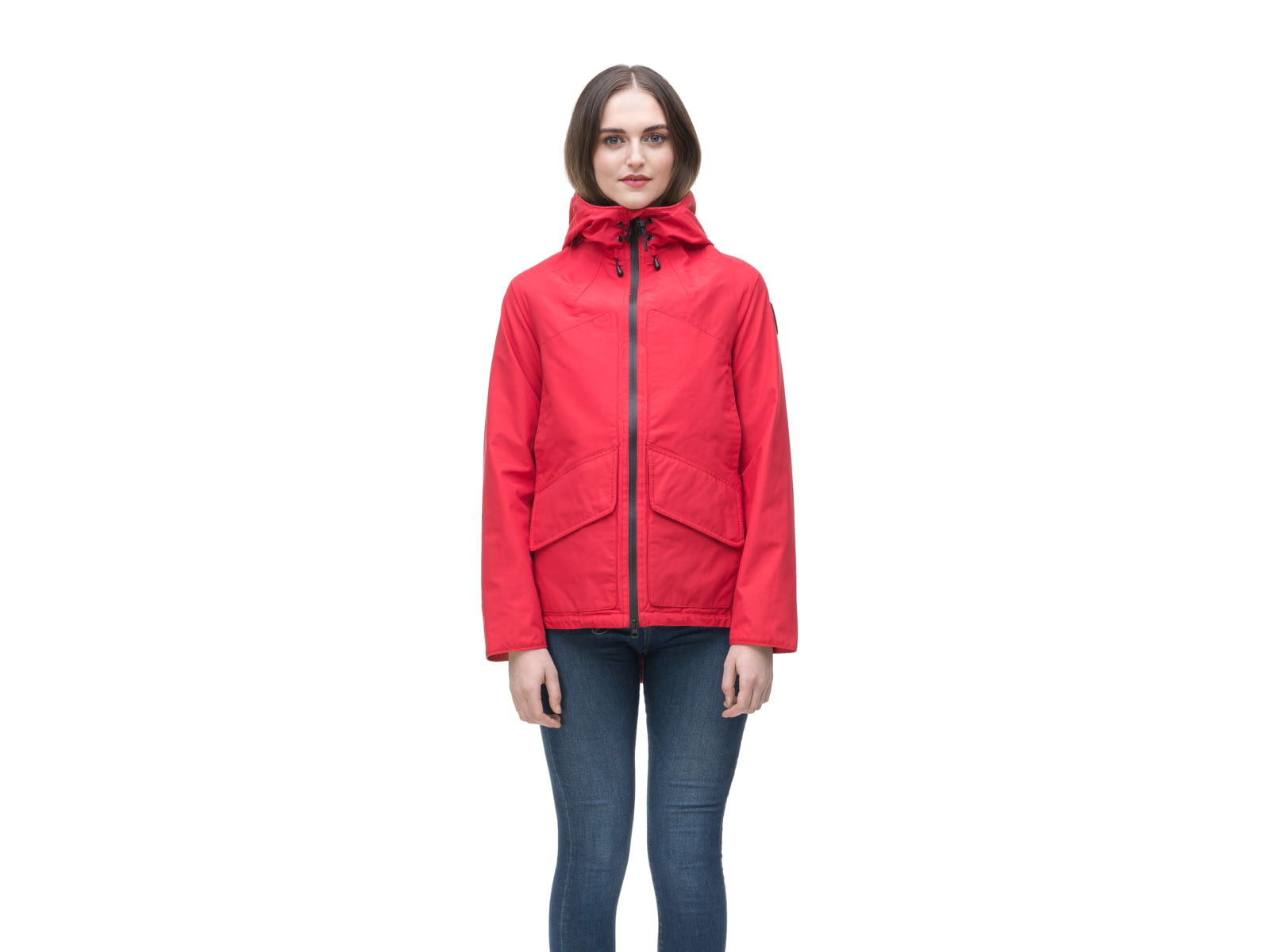 Nobis Harriet Rain Jacket - Women's Red Extra Small HARRIET-RED-XS