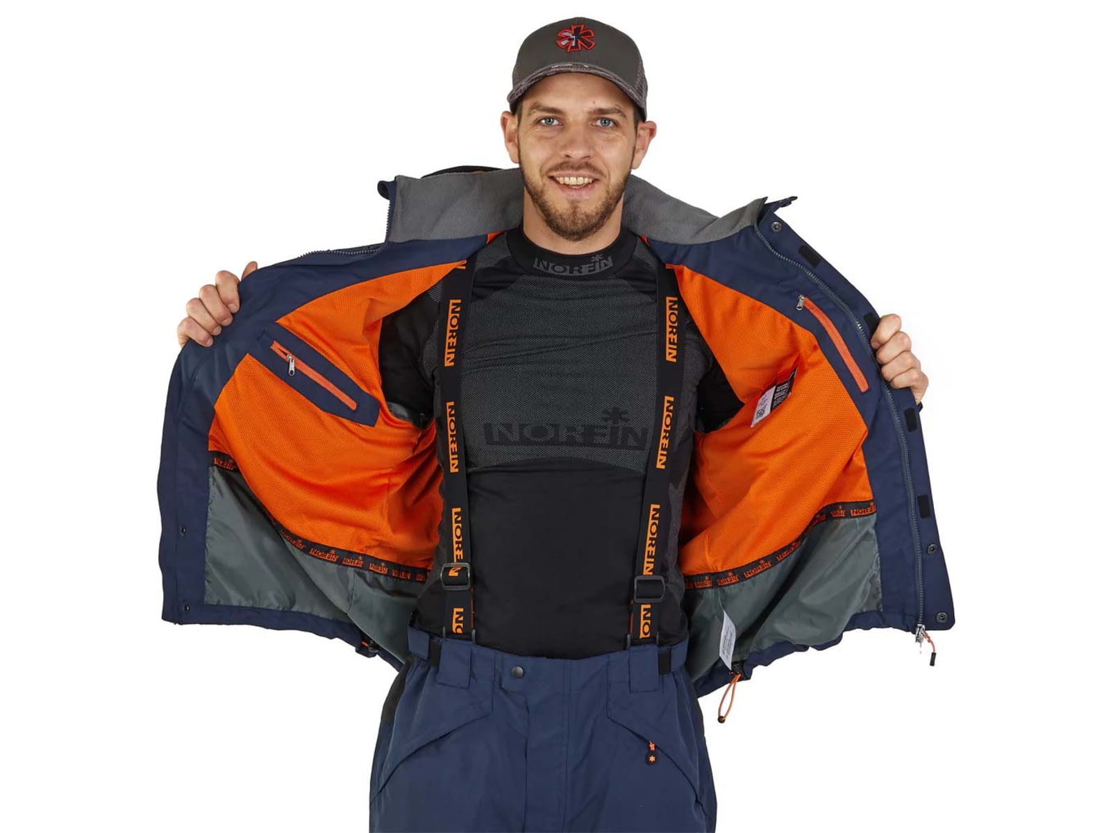 Norfin Alpha Jacket - Men's Navy Blue Extra Large