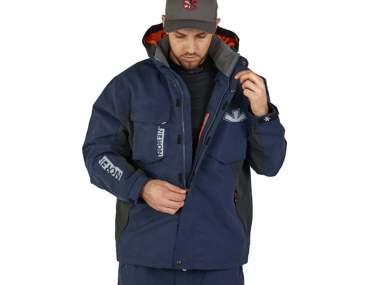 Norfin Alpha Jacket - Men's Navy Blue Extra Large