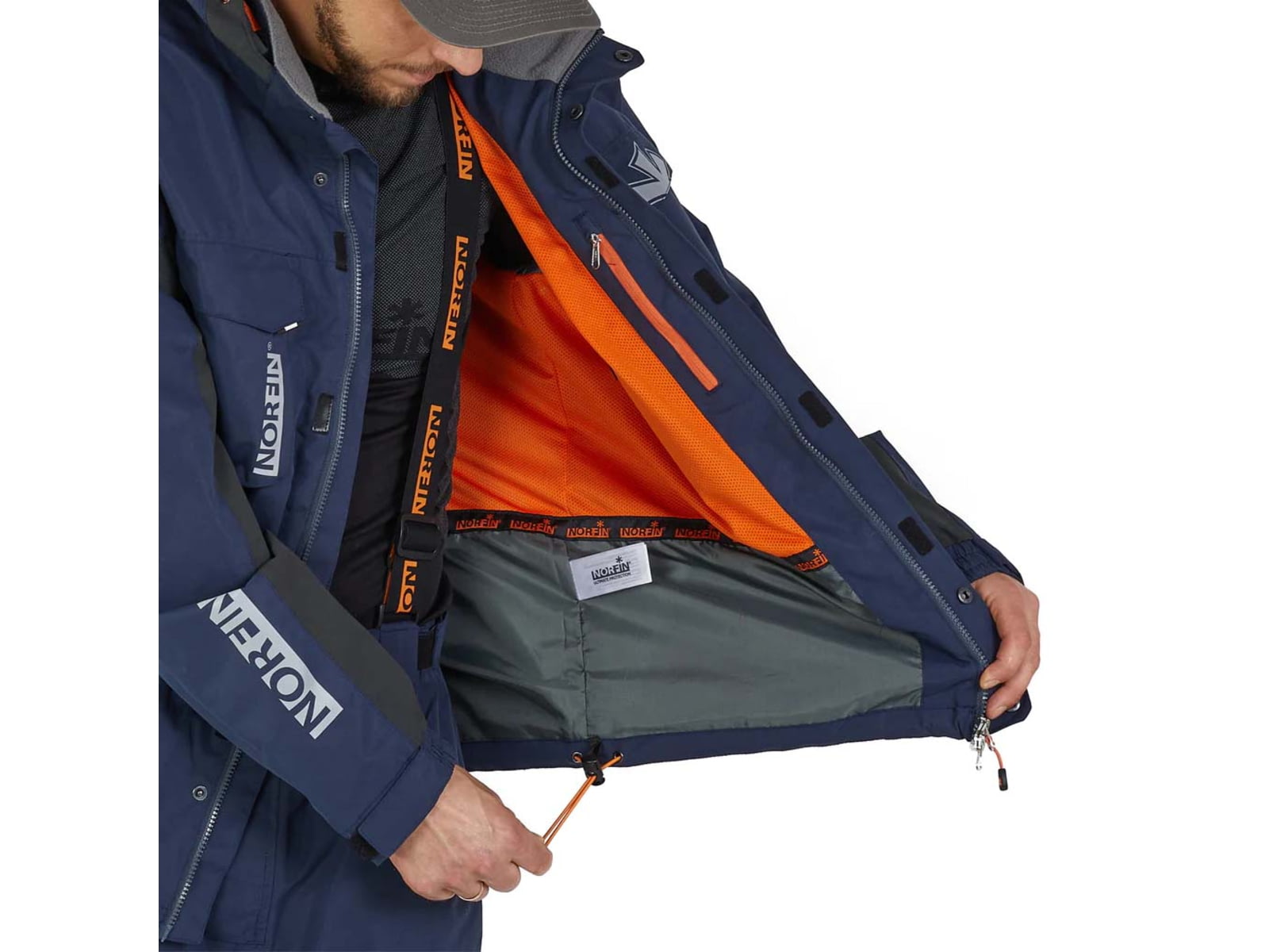 Norfin Alpha Jacket - Men's Navy Blue Extra Large