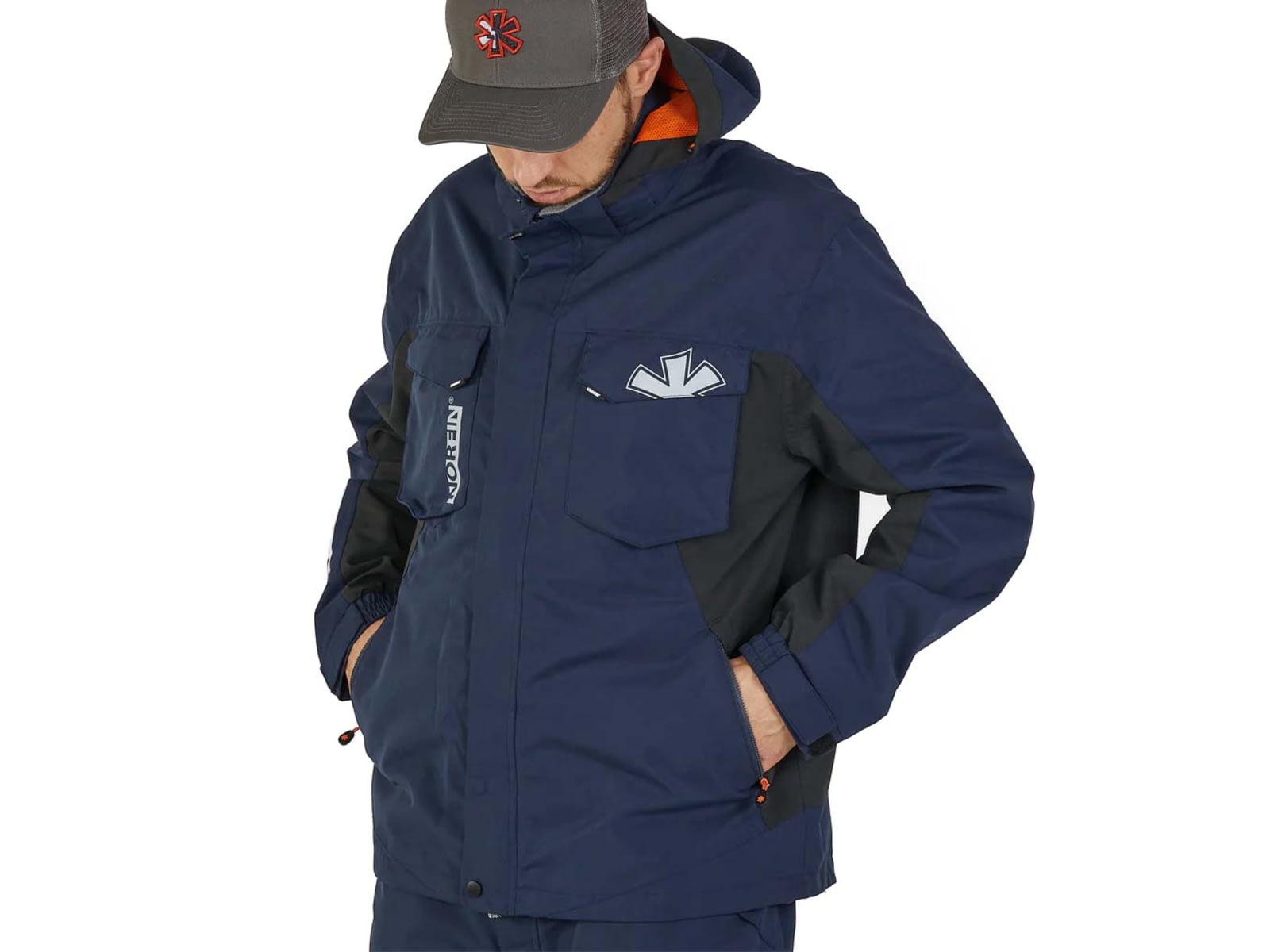 Norfin Alpha Jacket - Men's Navy Blue Extra Large
