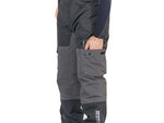 Norfin Boat Insulated Rain Bibs - Mens Gray Black