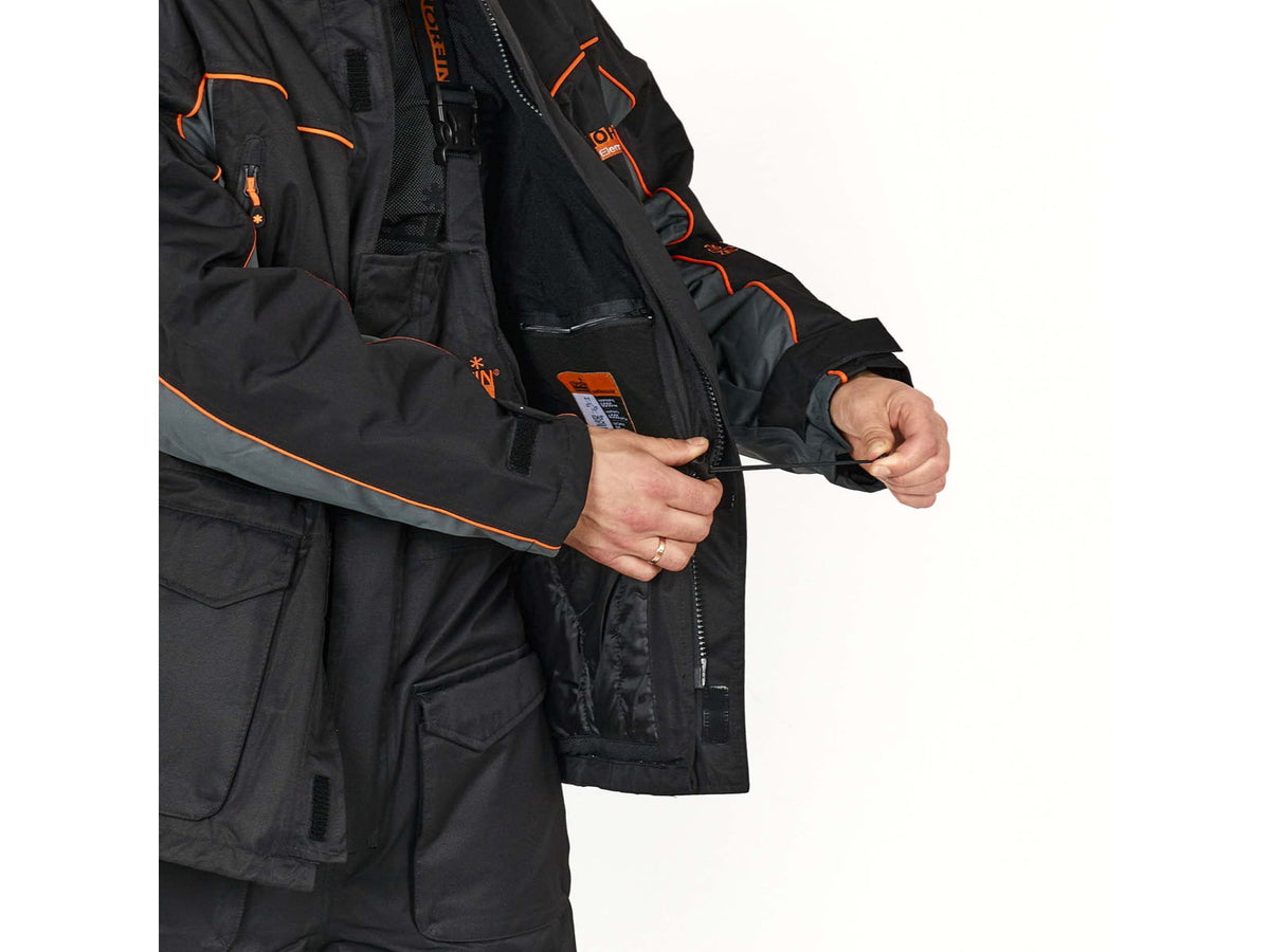 Norfin Element Suit + Float - Men's Black