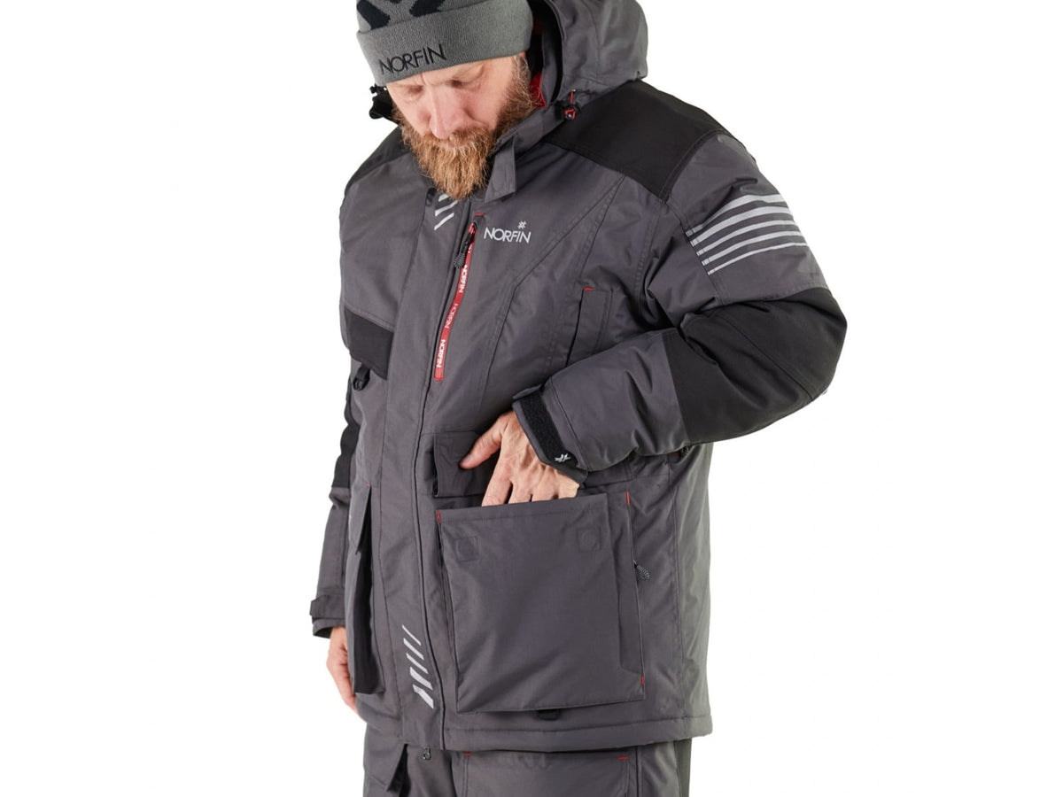 Norfin Extreme Pro Flt Parka - Men's Grey M