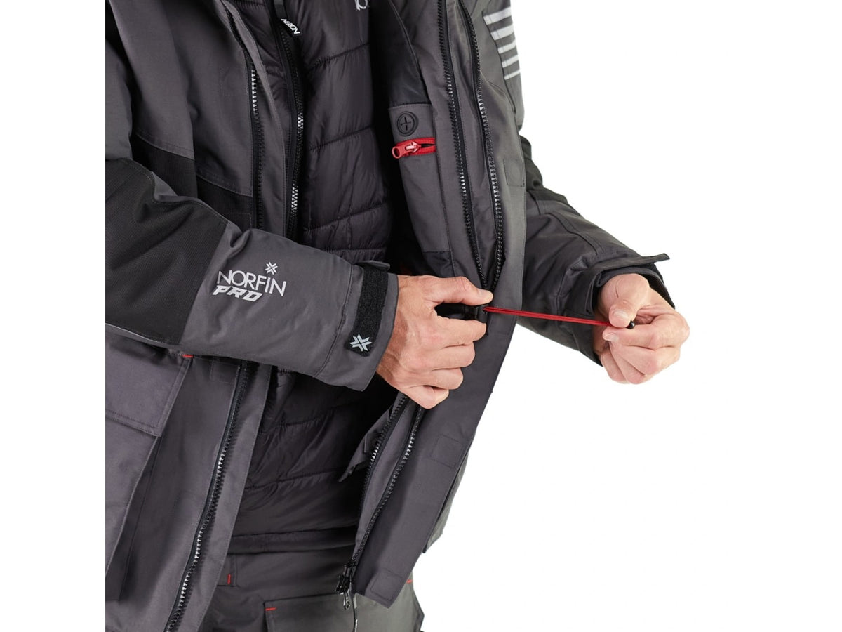 Norfin Extreme Pro Flt Parka - Men's Grey M