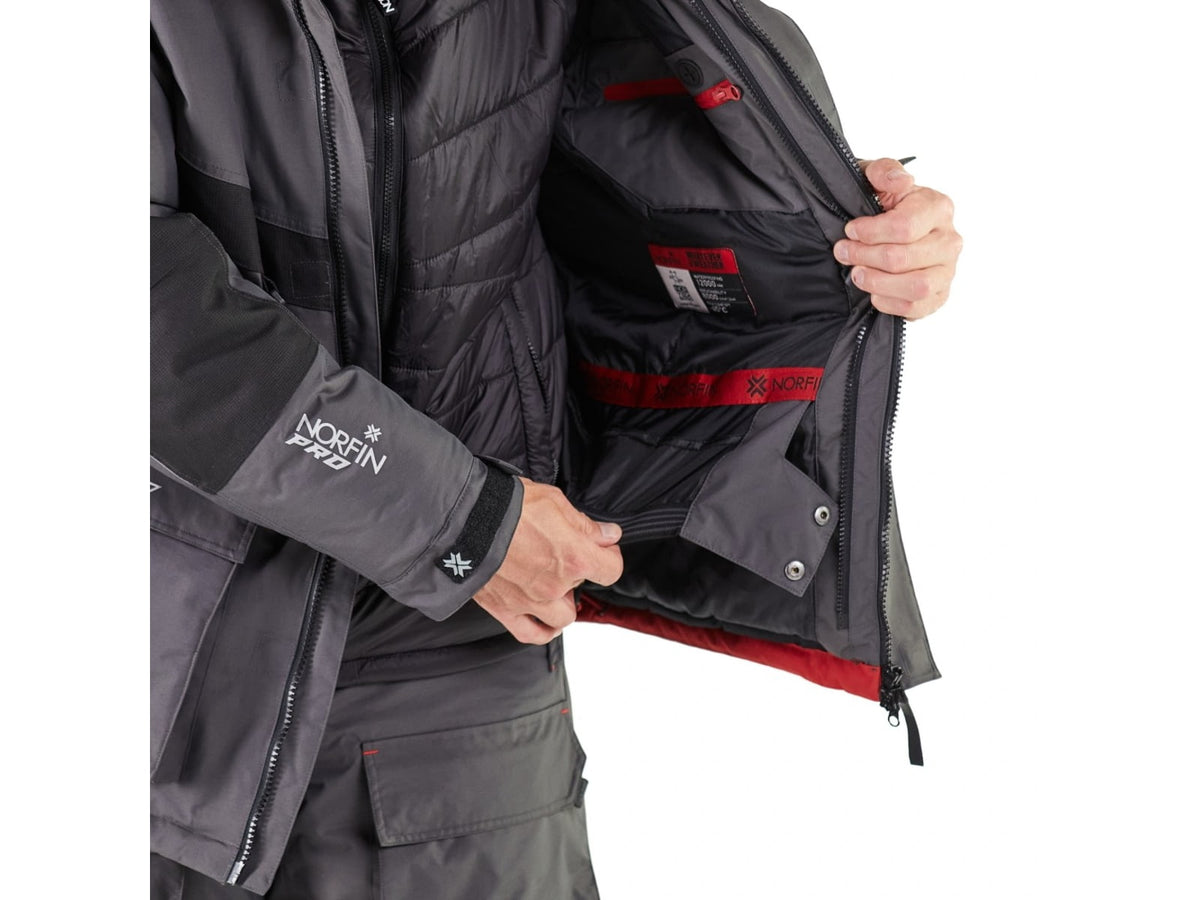 Norfin Extreme Pro Flt Parka - Men's Grey M
