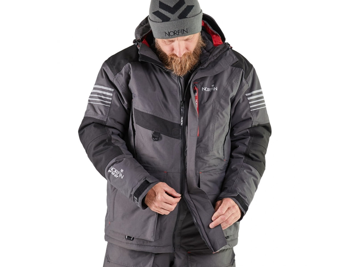Norfin Extreme Pro Flt Parka - Men's Grey M
