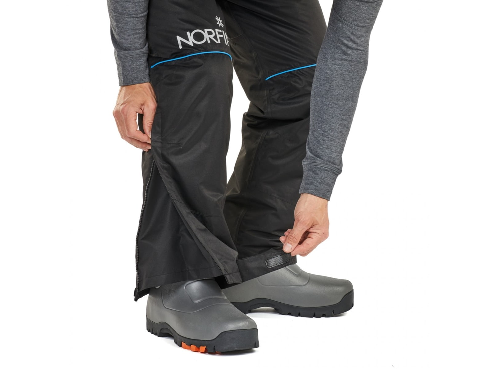 Norfin Thermax FLT Bibs - Men's Black 2XL