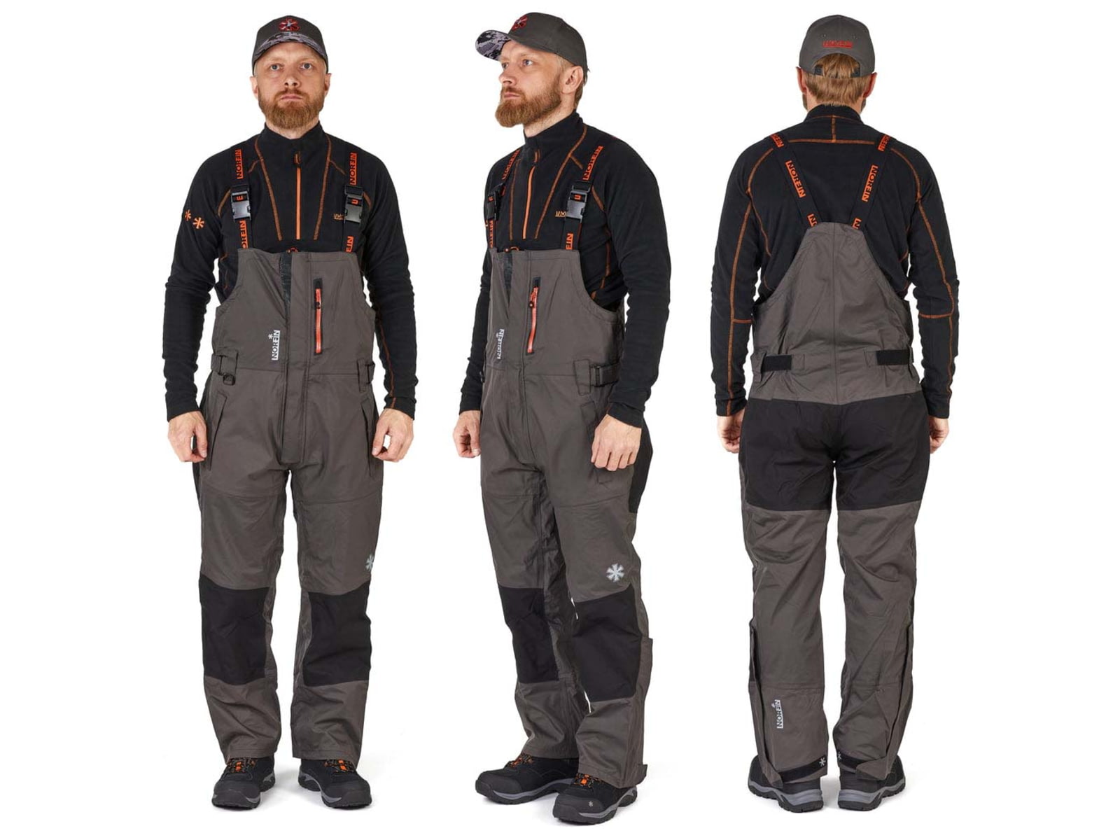Norfin Pro Dry 3 Rain Bibs - Mens
