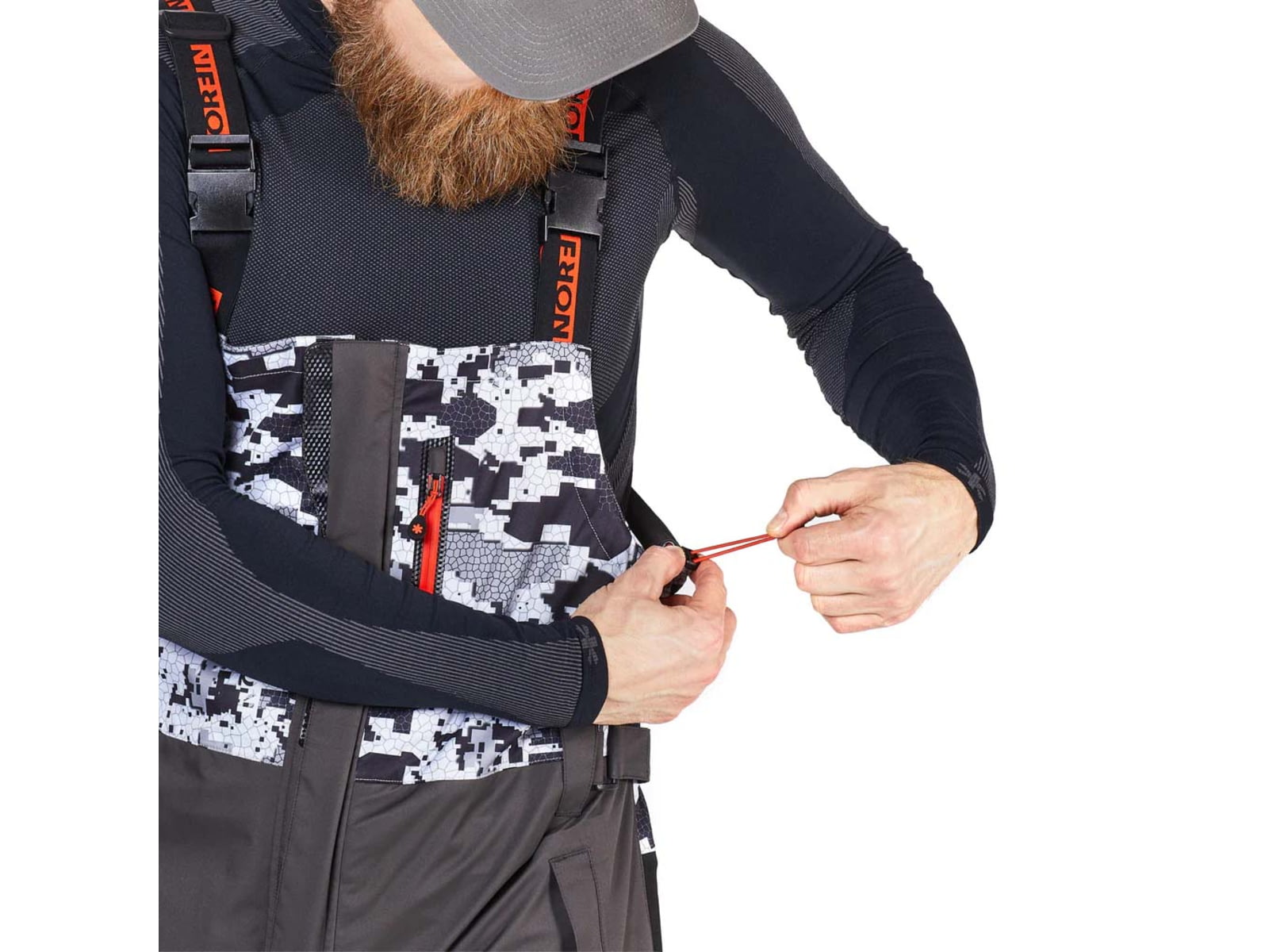 Norfin Pro Dry 3 Rain Bibs - Mens
