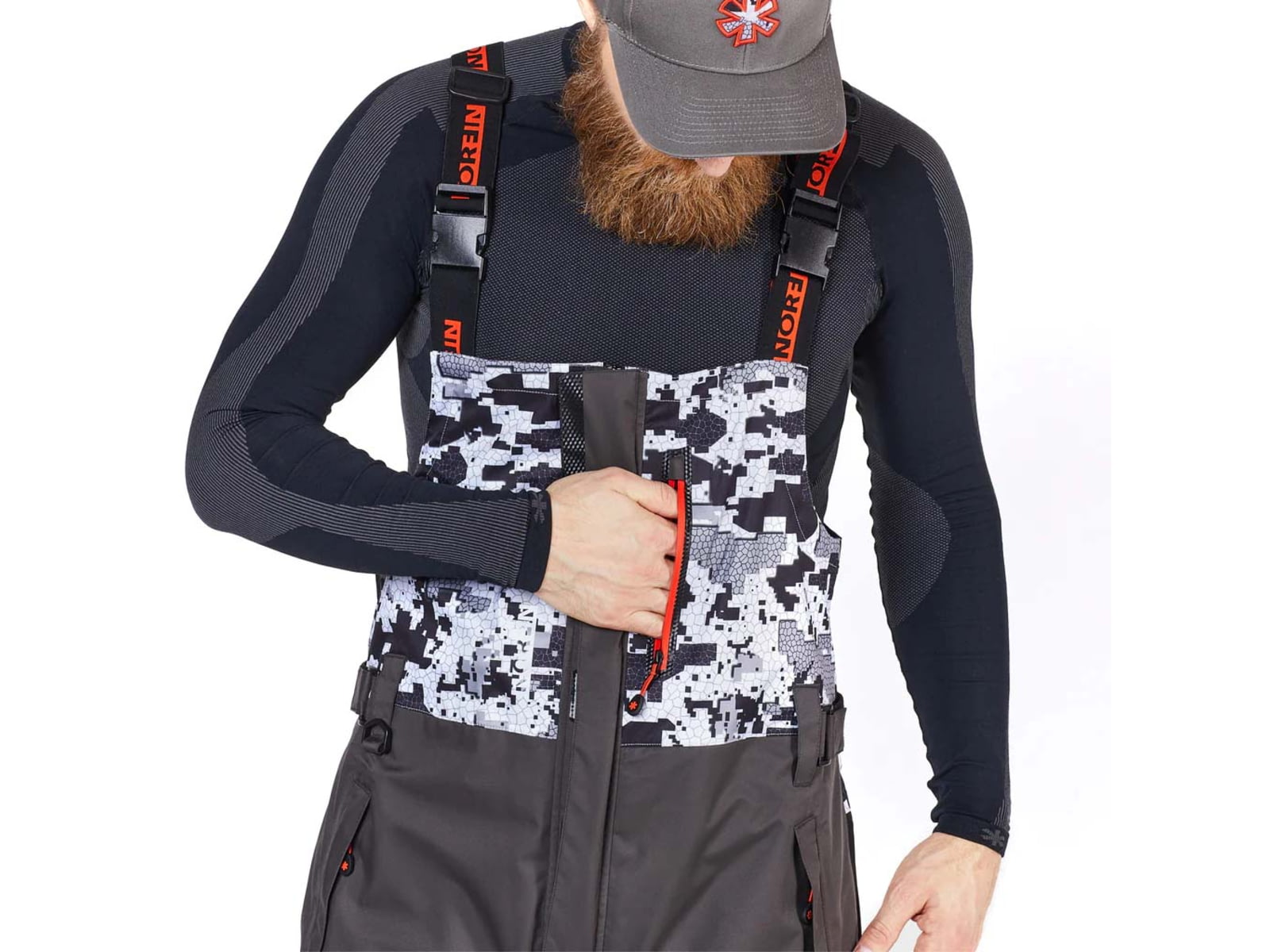 Norfin Pro Dry 3 Rain Bibs - Mens