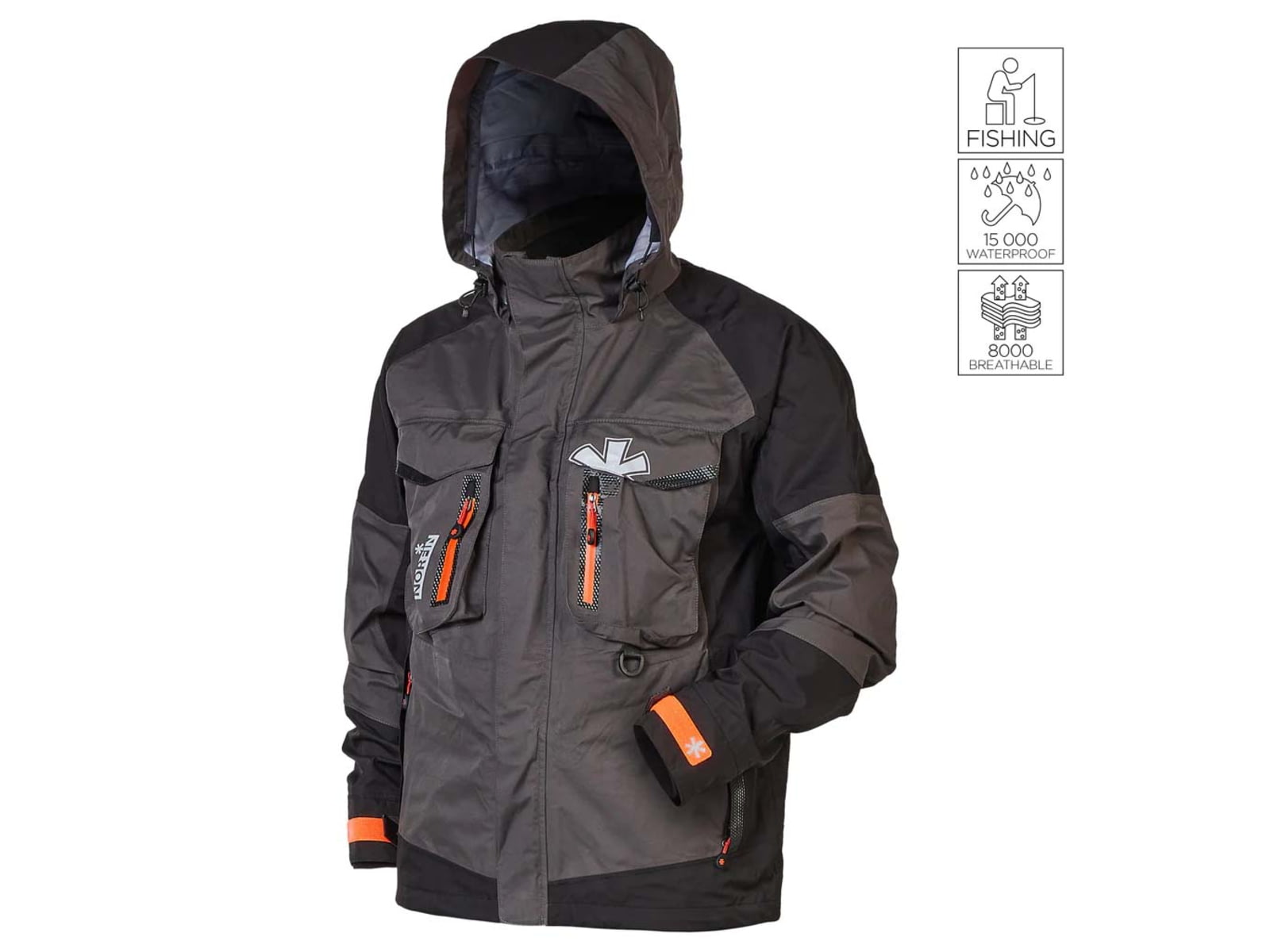 Norfin Pro Dry 3 Rain Jacket - Mens
