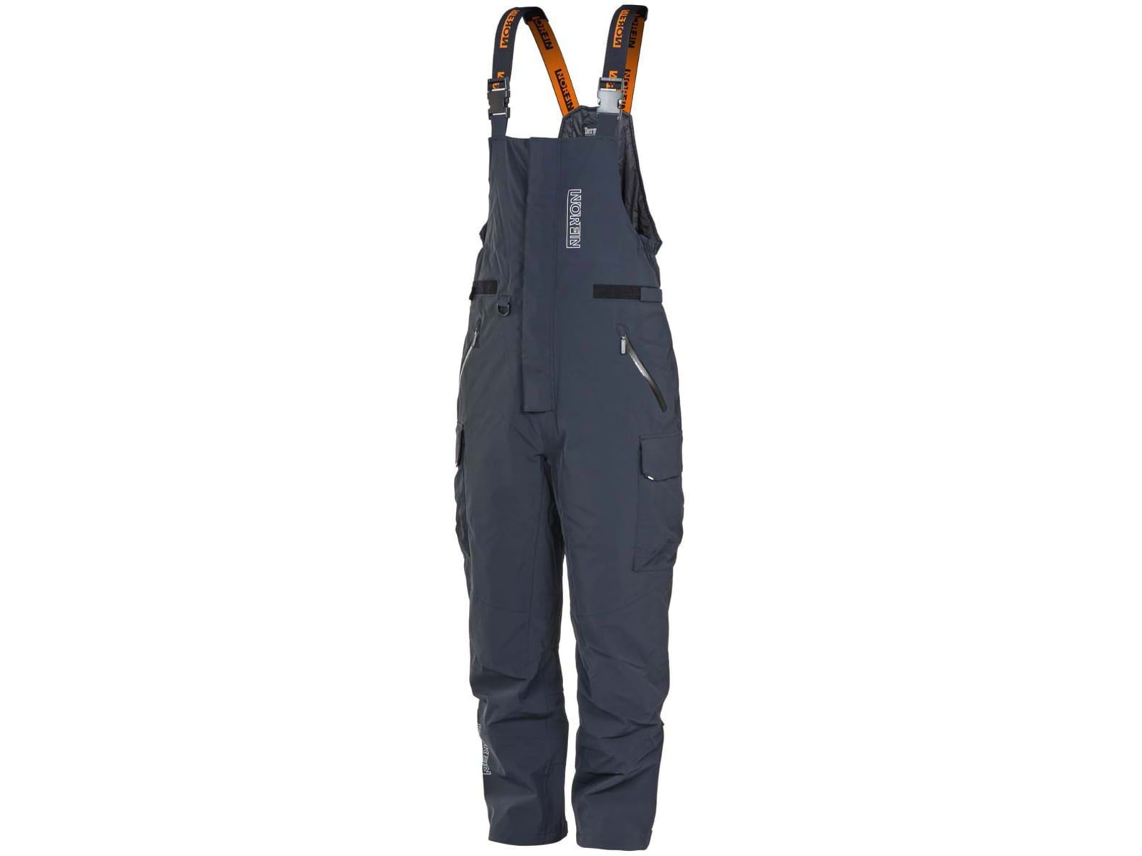 Norfin Norfin Rebel Pro Insulated Rain Bibs - Mens Gray 2XL