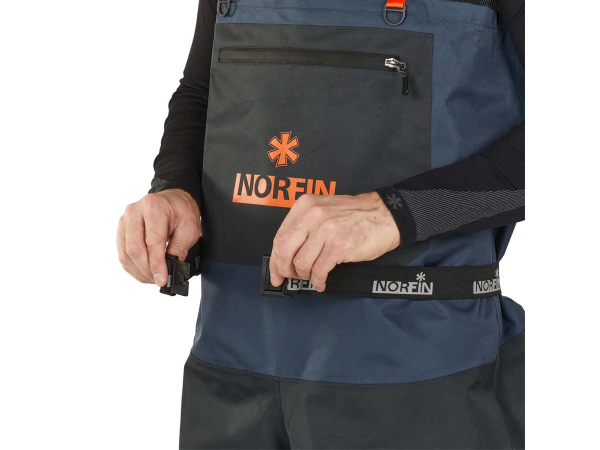 Norfin Waders Pilot Bootfoot - Men's Blue Black