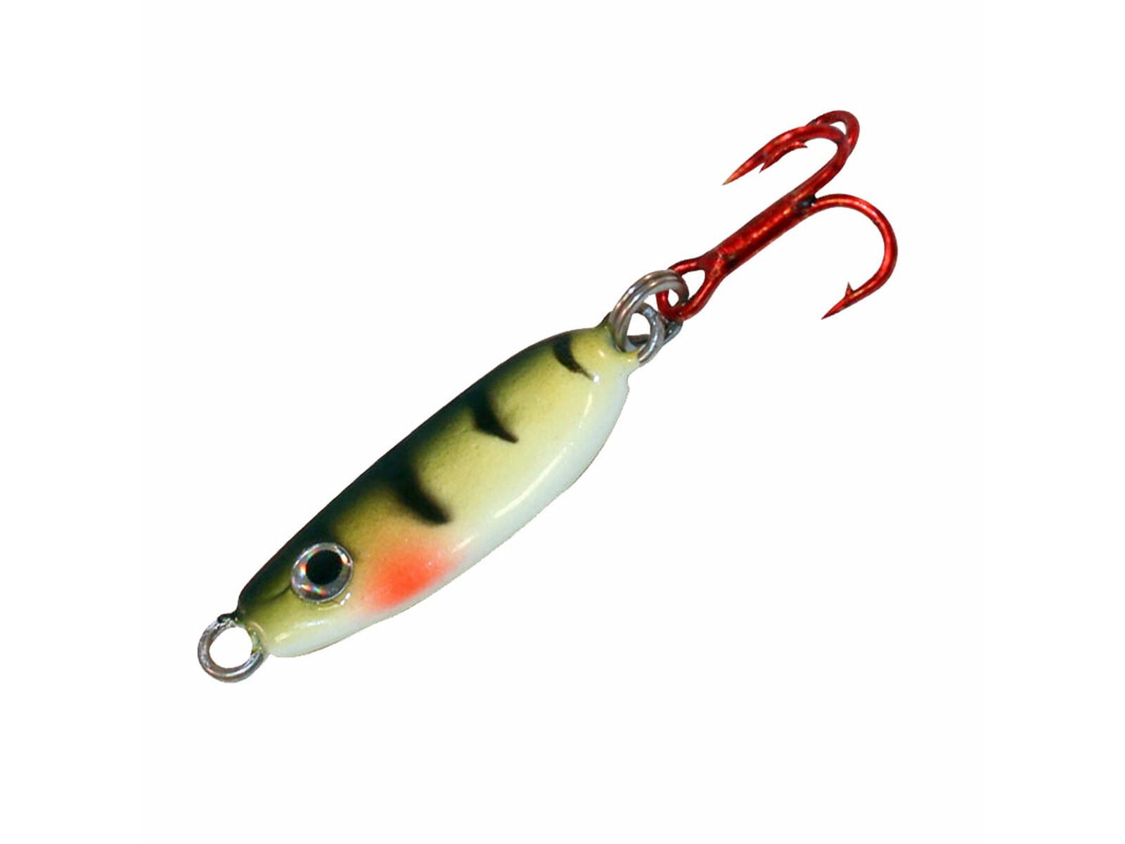 Northland Fishing Tackle UV Forage Minnow Spoon Green Perch 1/8 oz