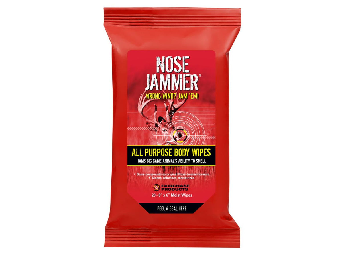 Nose Jammer Body Wipes 20 pk. 3120