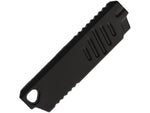 Novelty Cutlery Mini 0.63 in Kitchen Knife Black aluminum K1017