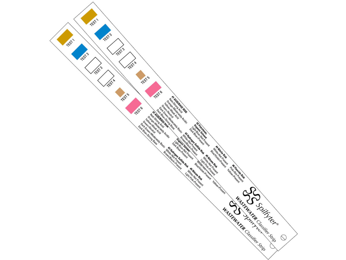 Nps Corporation Spilfyter Chemical Classifier Strips Nps 570010