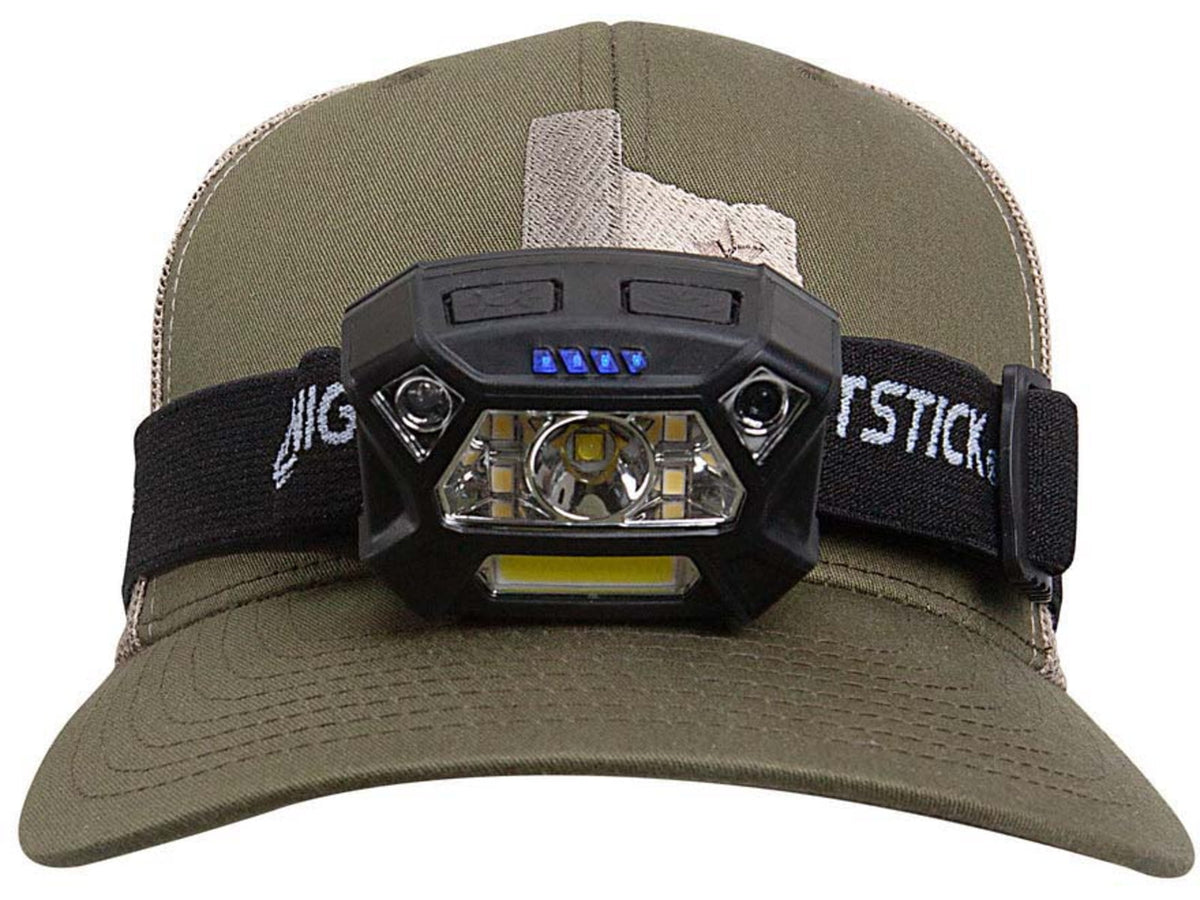 Nightstick Dual-light Headlamp W/motion Sensing Activation - Black - NSP-4400B
