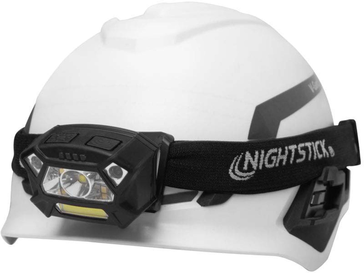 Nightstick Dual-light Headlamp W/motion Sensing Activation - Black - NSP-4400B