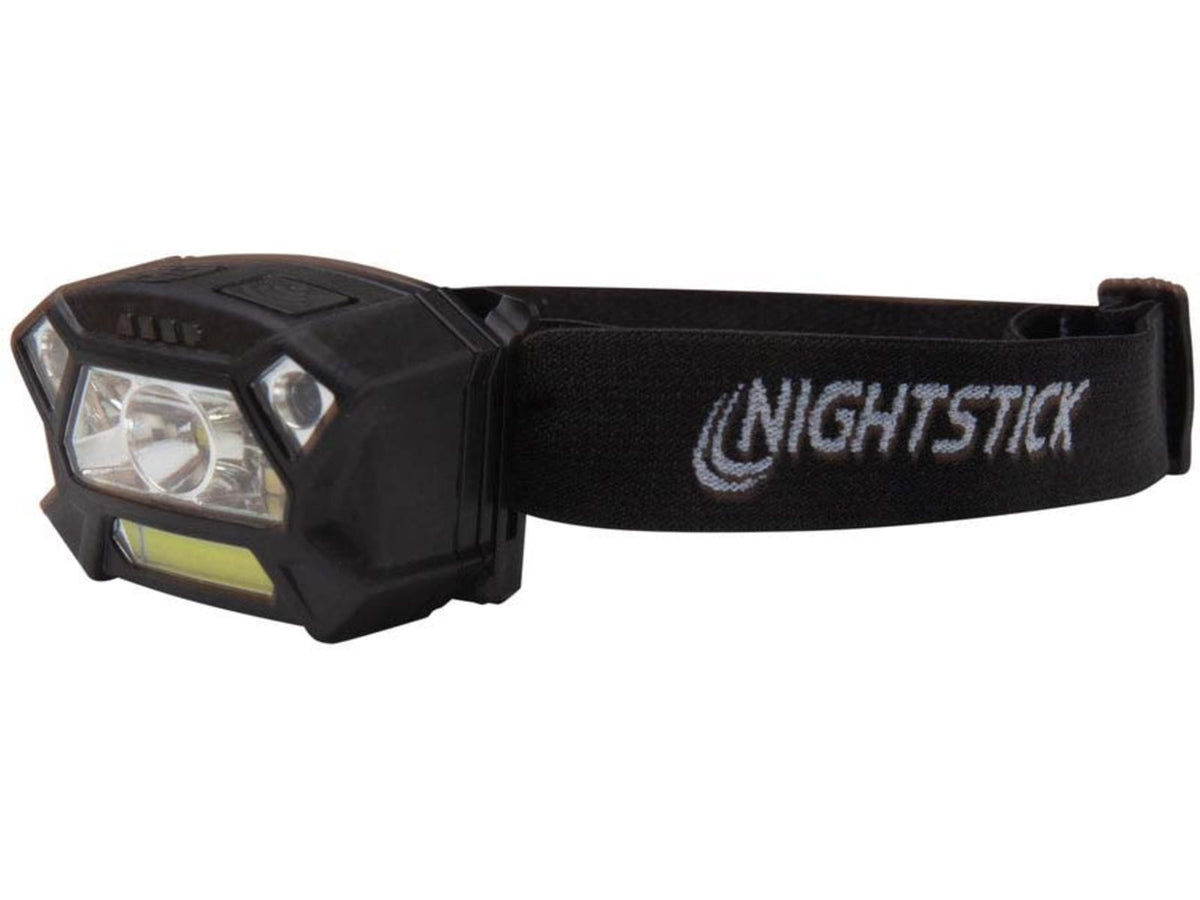 Nightstick Dual-light Headlamp W/motion Sensing Activation - Black - NSP-4400B