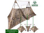 Nukem Grab & Go Hunting Ground Blind Double Up System