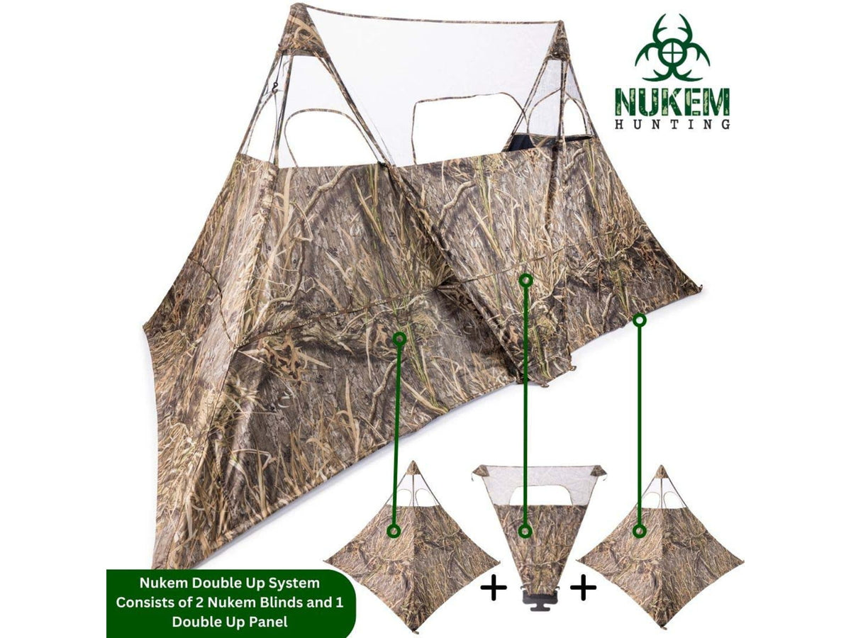 Nukem Grab & Go Hunting Ground Blind Double Up System