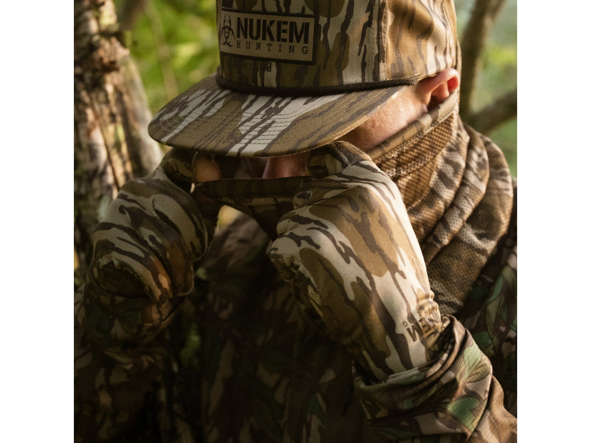 Nukem Grab'em Gloves Bottomland Camo Large/Extra Large NKBLGRABGLVLXL