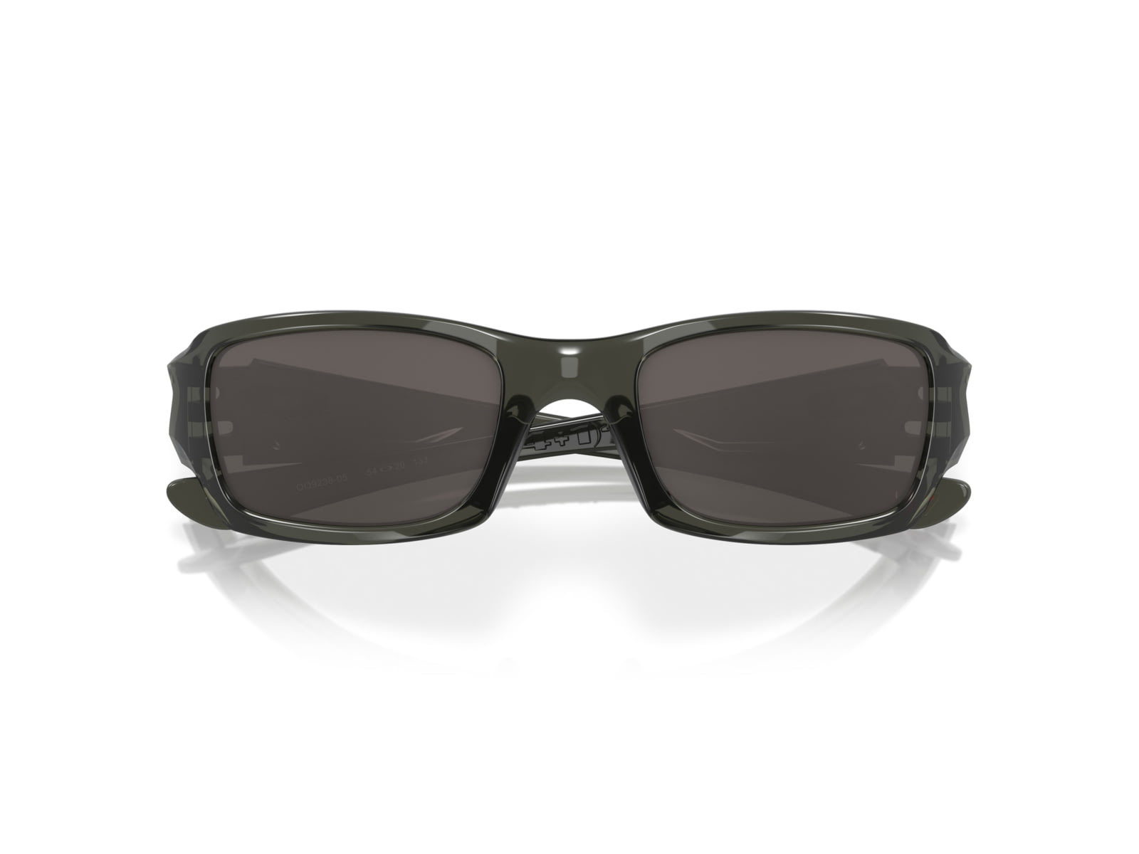 Oakley Fives Squared Mens Sunglasses Grey Smoke Frame Warm Grey Lens