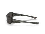 Oakley Fives Squared Mens Sunglasses Grey Smoke Frame Warm Grey Lens