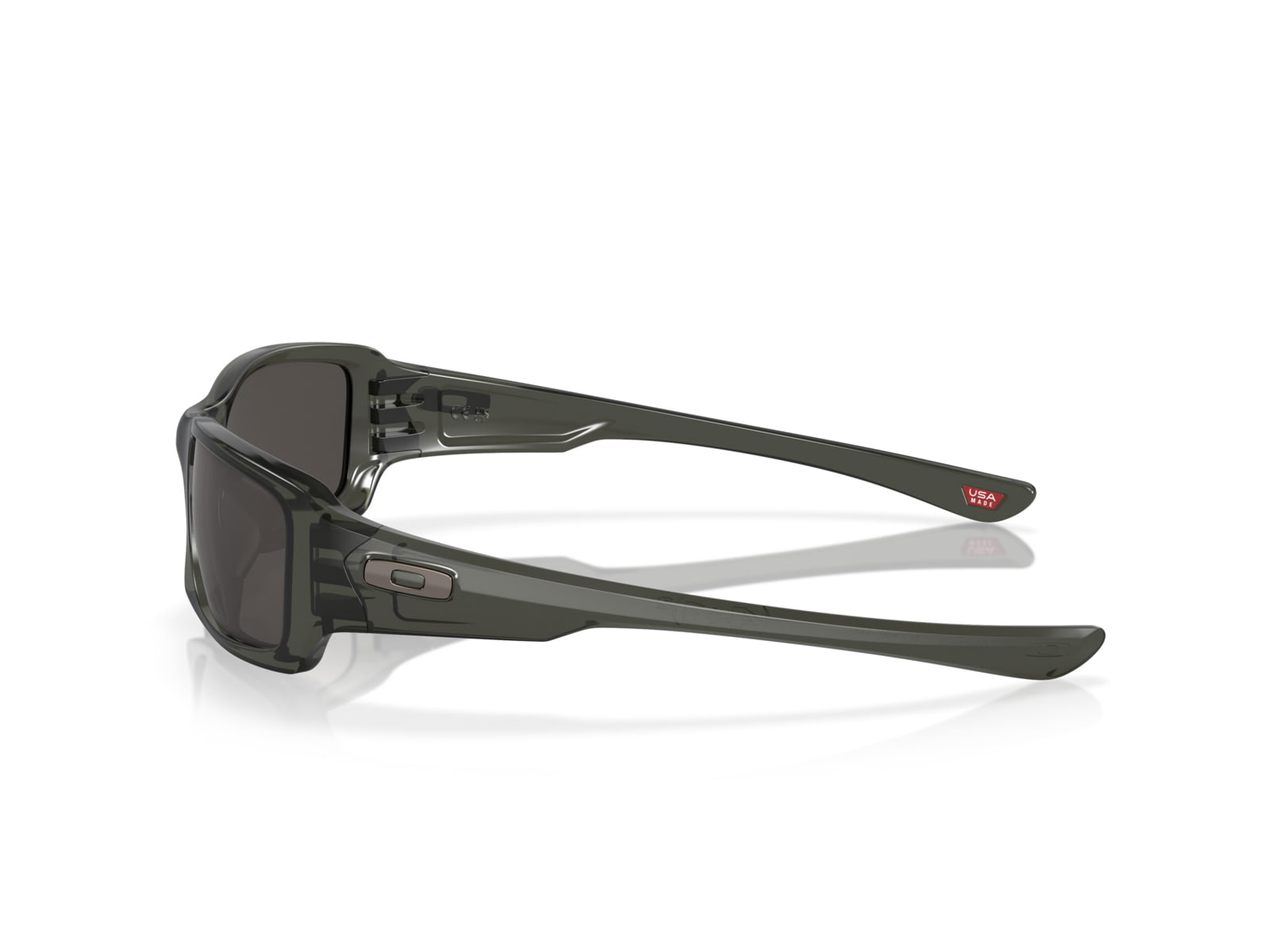 Oakley Fives Squared Mens Sunglasses Grey Smoke Frame Warm Grey Lens