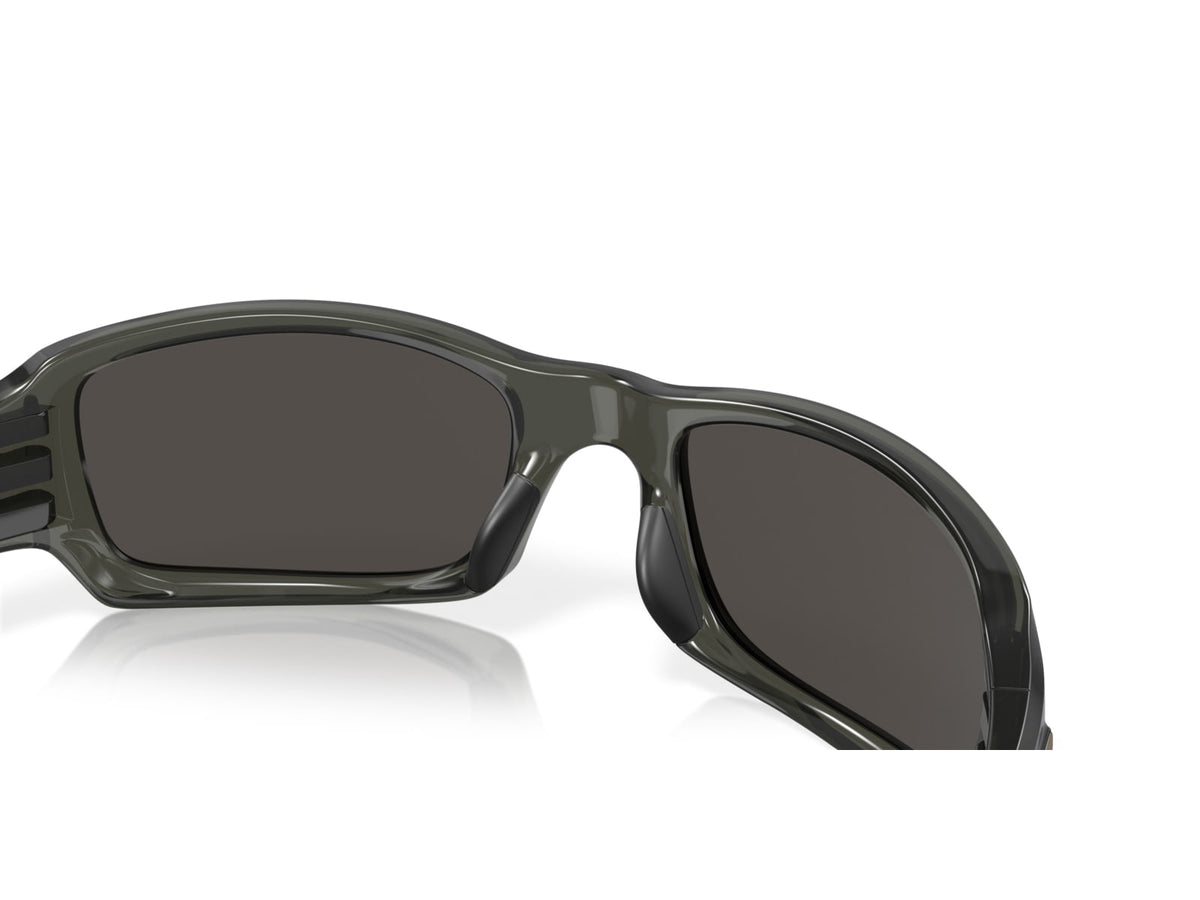 Oakley Fives Squared Mens Sunglasses Grey Smoke Frame Warm Grey Lens