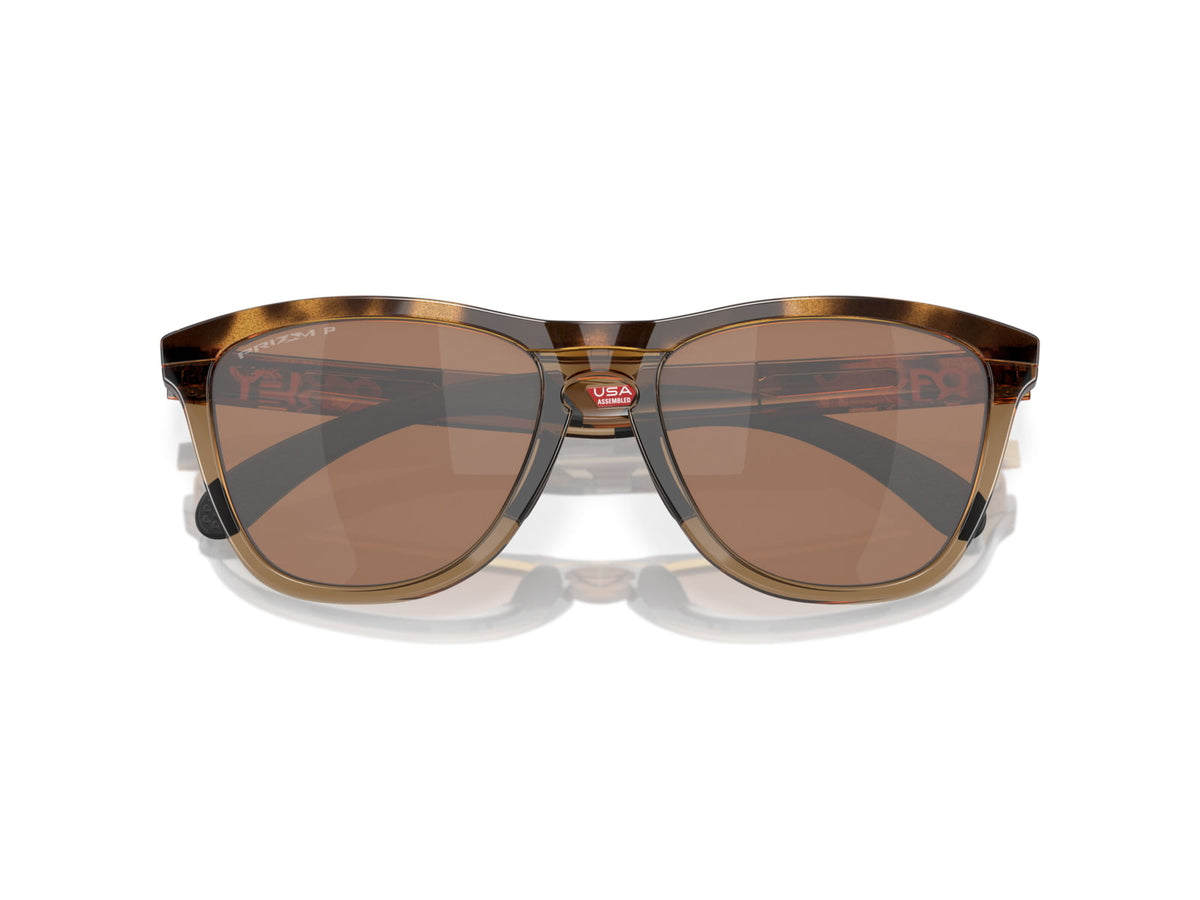 Oakley Frogskins Range Sunglasses Brown Tortoise PRIZM Tungsten Polarized PRIZM Tungsten Polarized