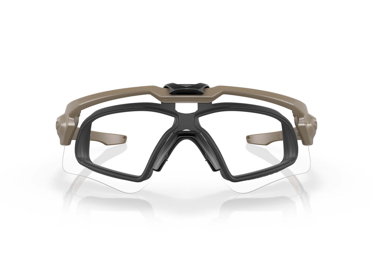 Oakley SI Ballistic M Frame Alpha Kit Tan Frame Clear/Gray/Prizm TR22/Prizm TR45 Lens