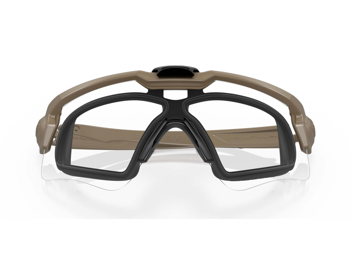 Oakley SI Ballistic M Frame Alpha Kit Tan Frame Clear/Gray/Prizm TR22/Prizm TR45 Lens