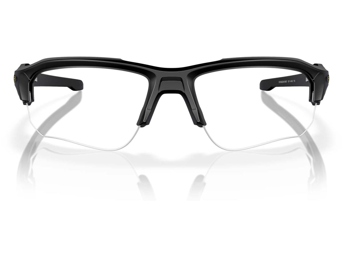Oakley SI Speed Jacket Sunglasses Matte Black Frame Clear/TR22/TR45 Lens OO9228-05