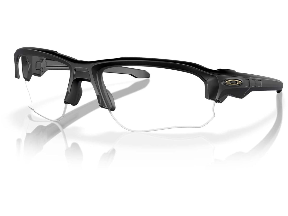 Oakley SI Speed Jacket Sunglasses Matte Black Frame Clear/TR22/TR45 Lens OO9228-05