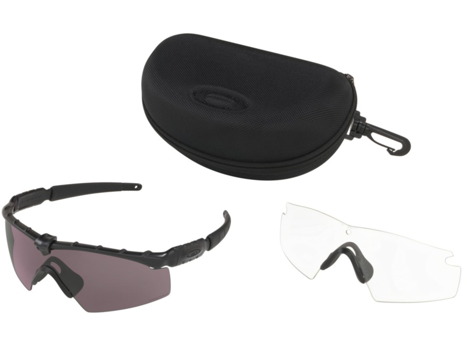 Oakley SI Standard Issue Ballistic M-Frame 2.0 Strike 2 Lens Array Safety Glasses Matte Black w/Prizm GREYCLR