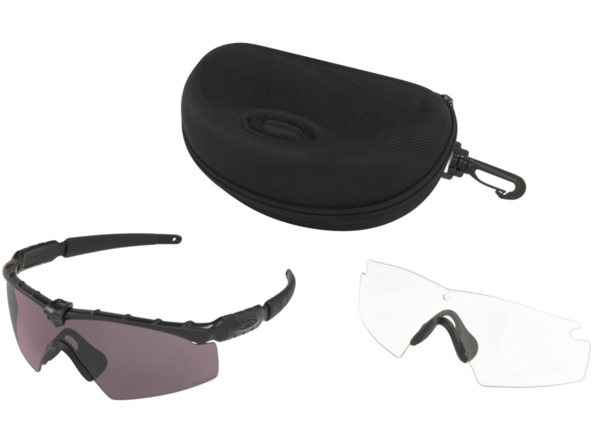 Oakley SI Standard Issue Ballistic M-Frame 2.0 Strike 2 Lens Array Safety Glasses Matte Black w/Prizm GREYCLR