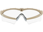 Oakley Standard Issue Ballistic M-Frame 3.0 Hybrid 4 Lens Array Safety Glasses Desert Tan w/Clear OO9146-28